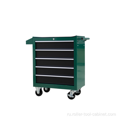 Шкаф для инструментов DIY Green Rolling с 5 ящиками